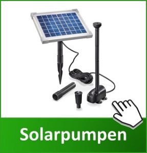 10 Solar Teichpumpe Solarpumpe Teichfilter Tauch Pumpe Gartenteich Filter Garten