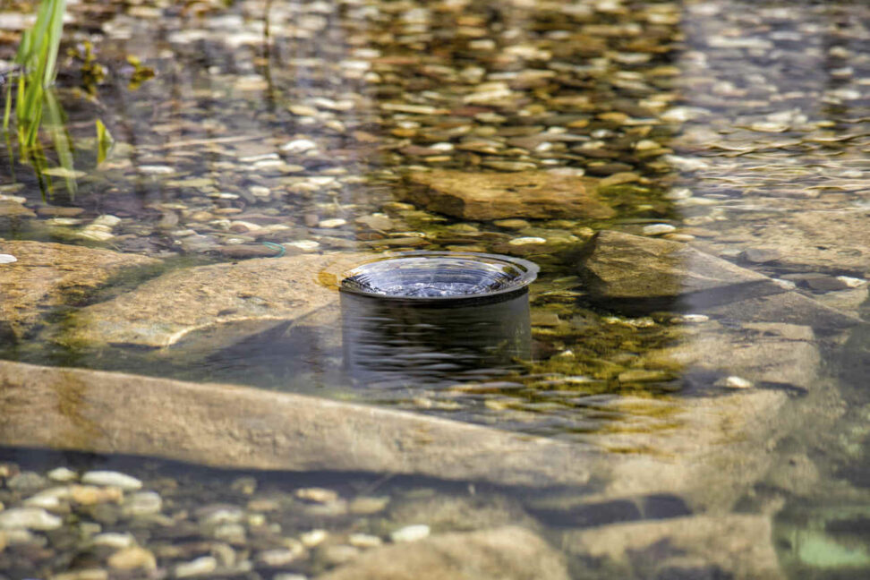 Teich Skimmer mit Pumpe